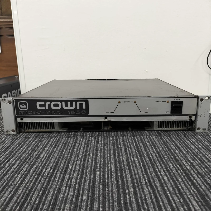 [SCHROTT] CROWN [Stark beschädigt] Leistungsverstärker AMCRON MICRO-TECH 1200