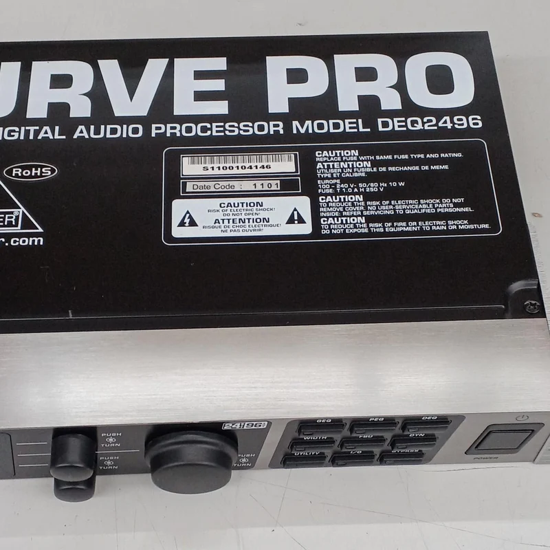 BEHRINGER Digitaler Equalizer DEQ2496