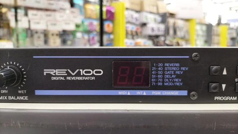 YAMAHA Digital Reverb REV100