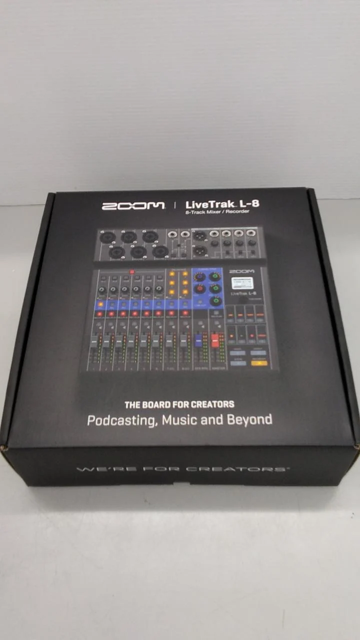 ZOOM Mixer LIVETRAK L-8
