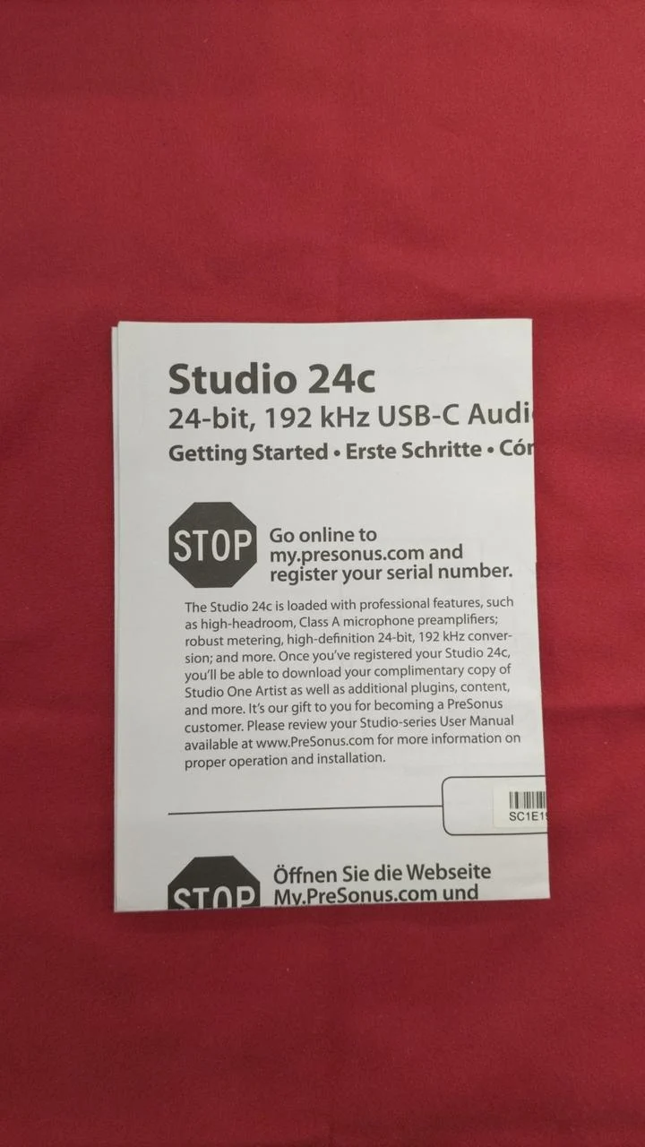 PRESONUS Audio-Interface STUDIO24C