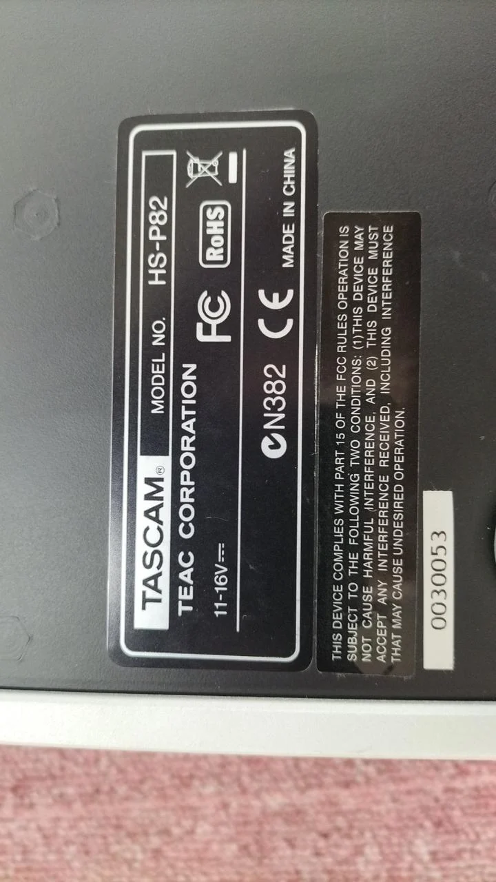 TASCAM Mehrspurrekorder HS-P82N