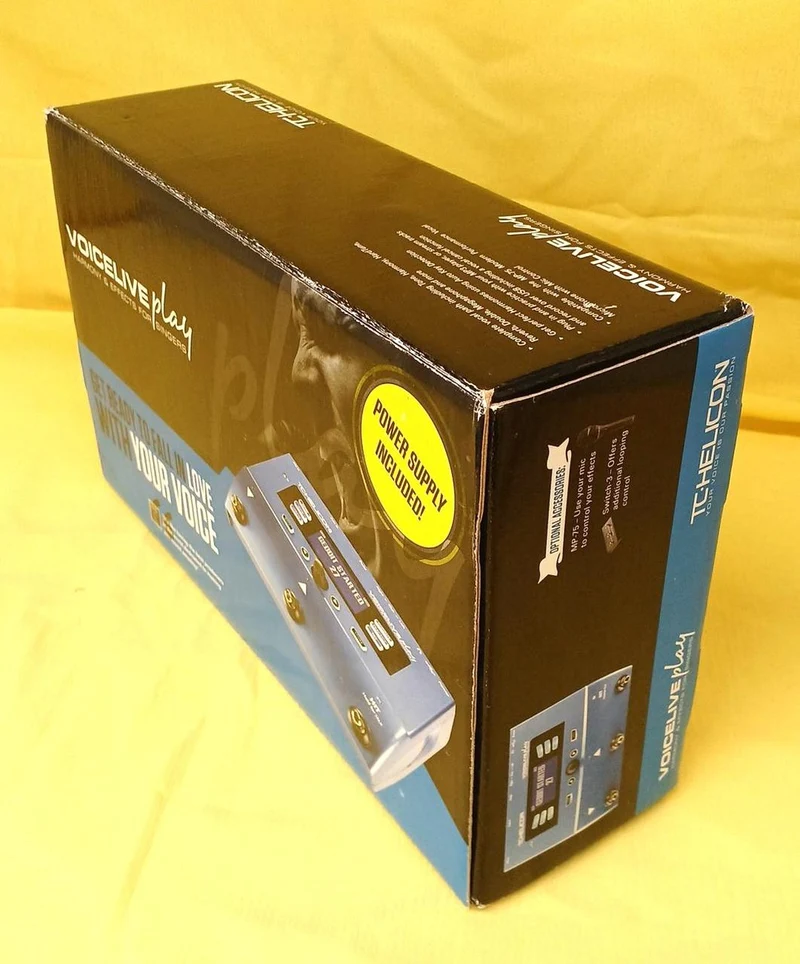TC-HELICON Vocal Effects Pedal VOICELIVE PLAY
