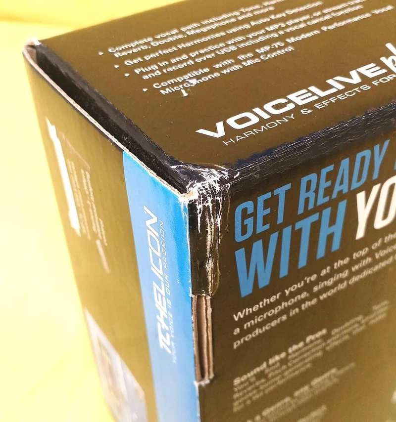 TC-HELICON Vocal Effects Pedal VOICELIVE PLAY