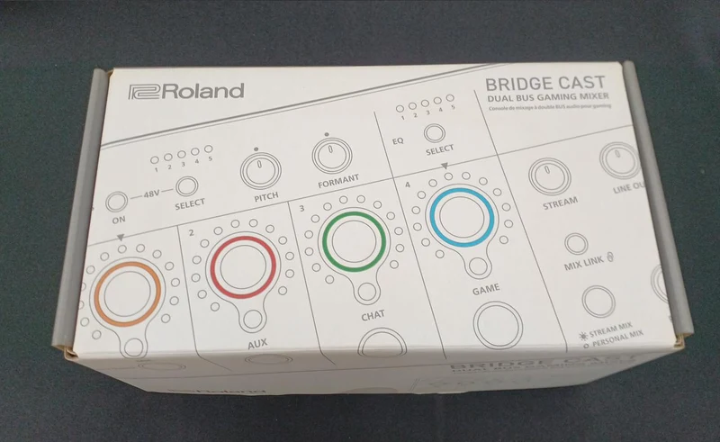 ROLAND Gaming-Mixer BRC-WH