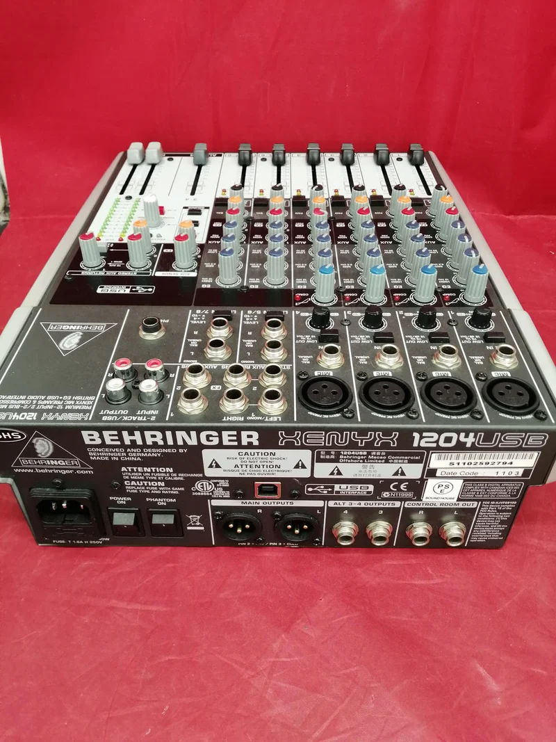 BEHRINGER Analogmixer XENYX 1204USB