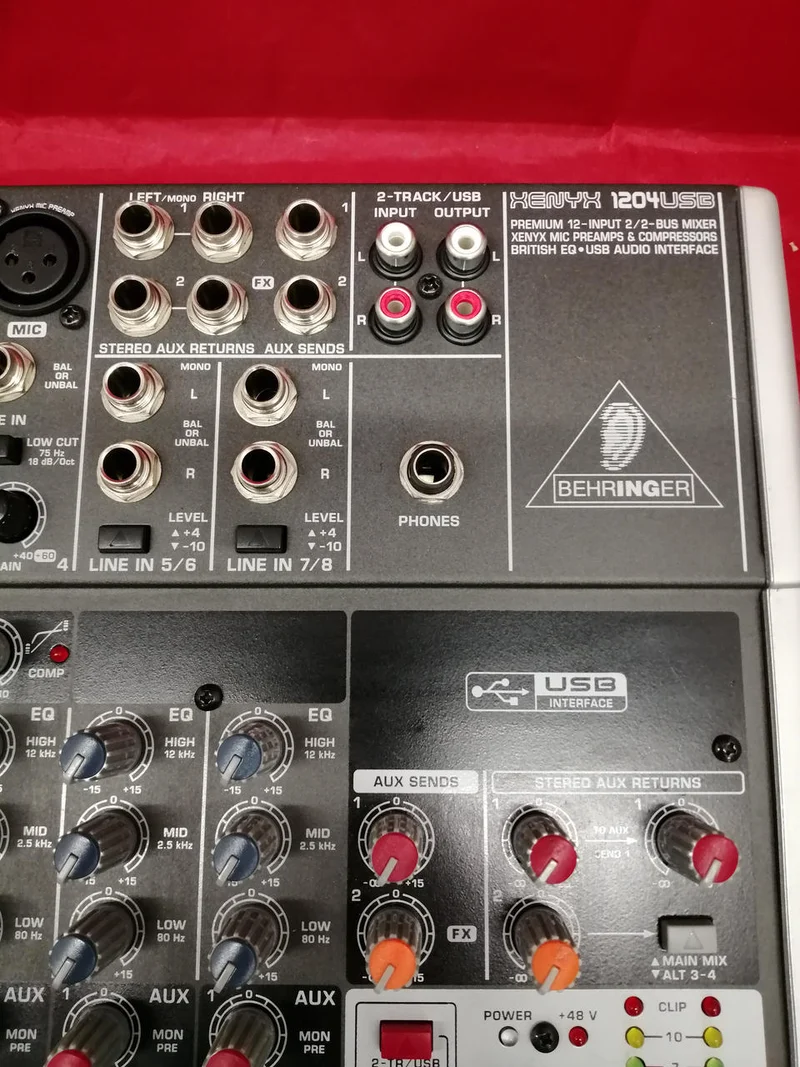 BEHRINGER Analogmixer XENYX 1204USB