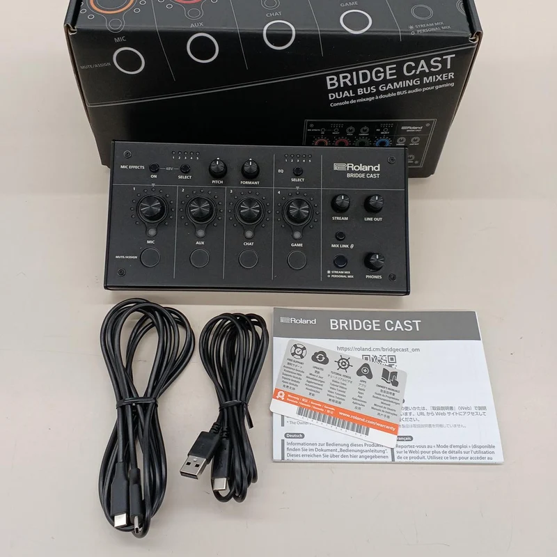 ROLAND Gaming Mixer BRIDGE CAST