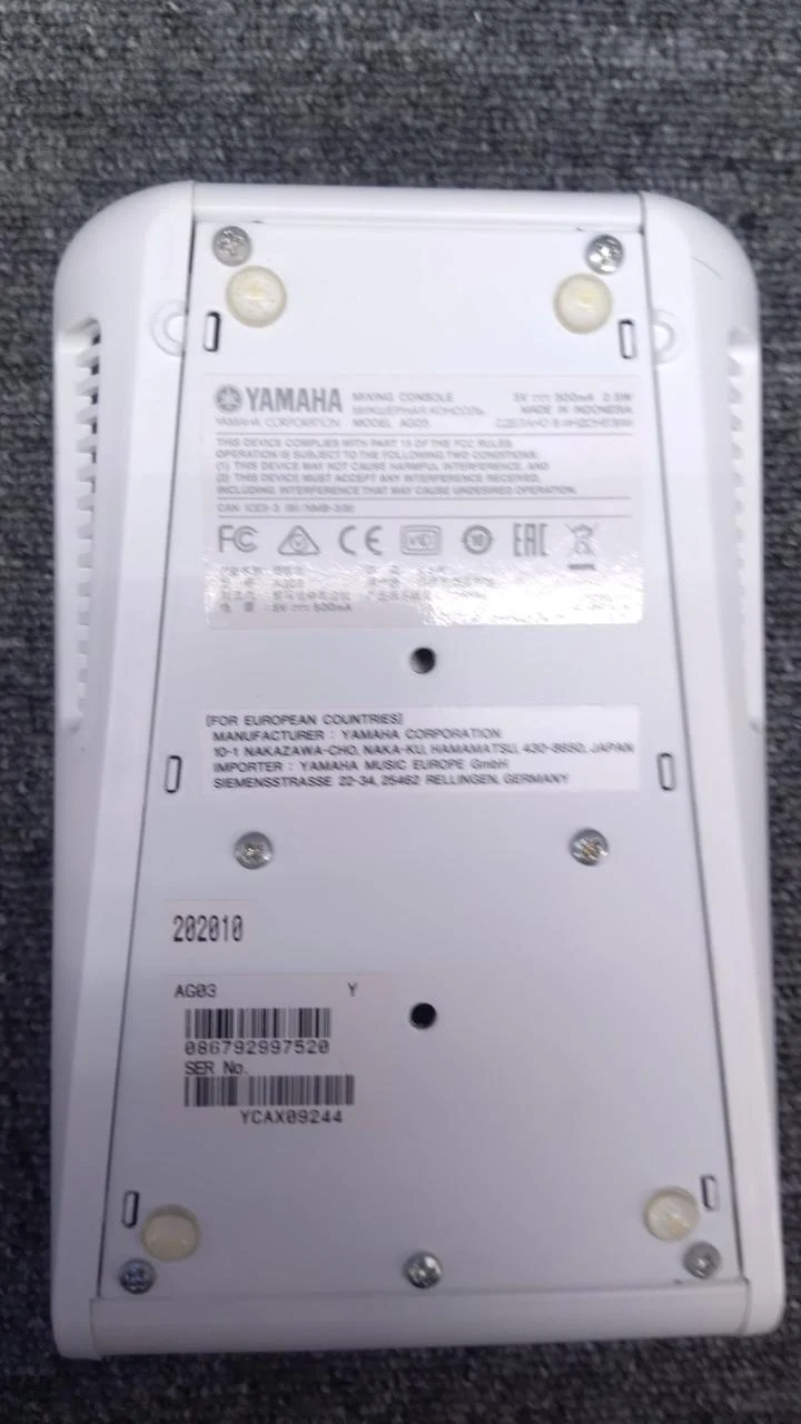 YAMAHA Mixer AG03