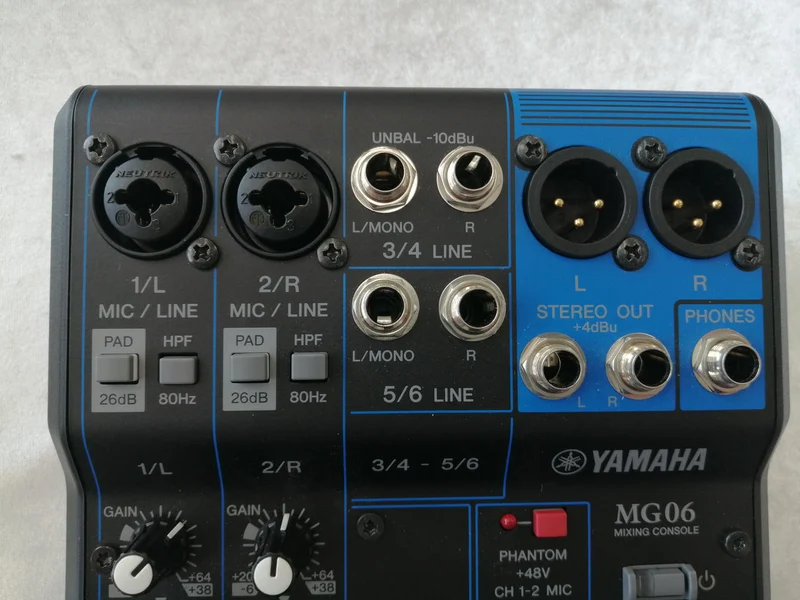 YAMAHA Analogmixer MG06