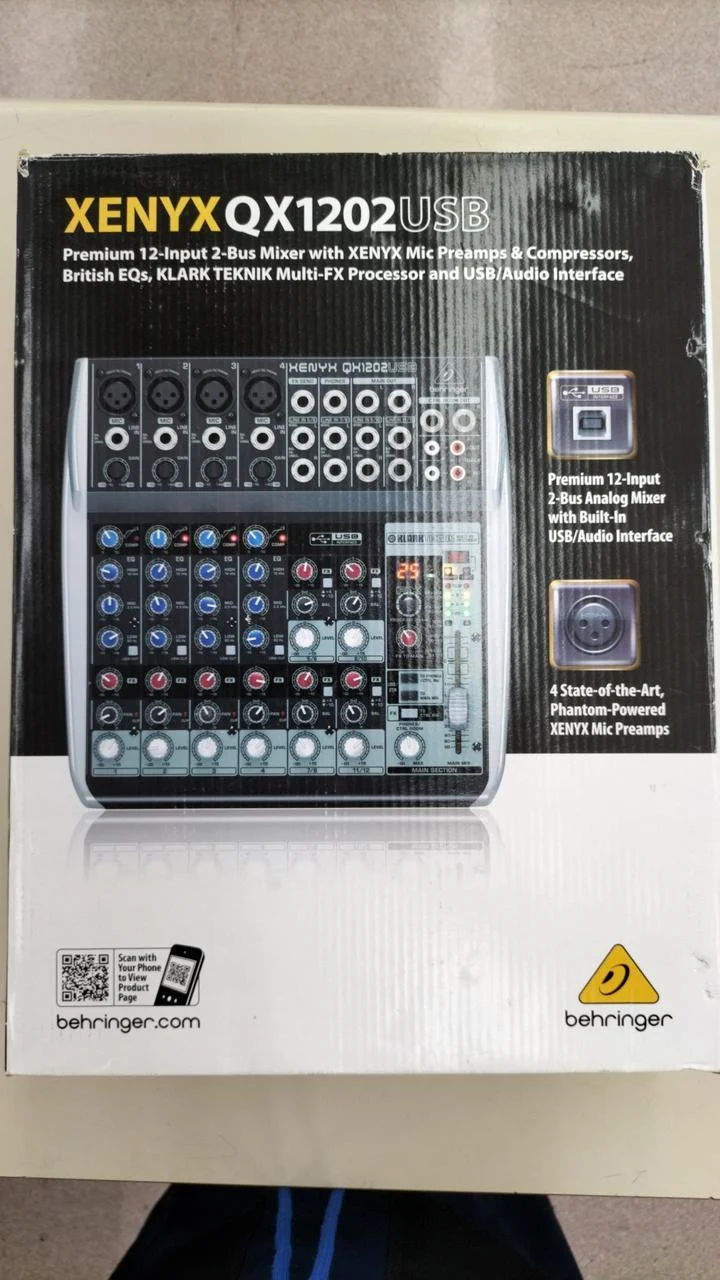 BEHRINGER Analogmixer QX1202USB