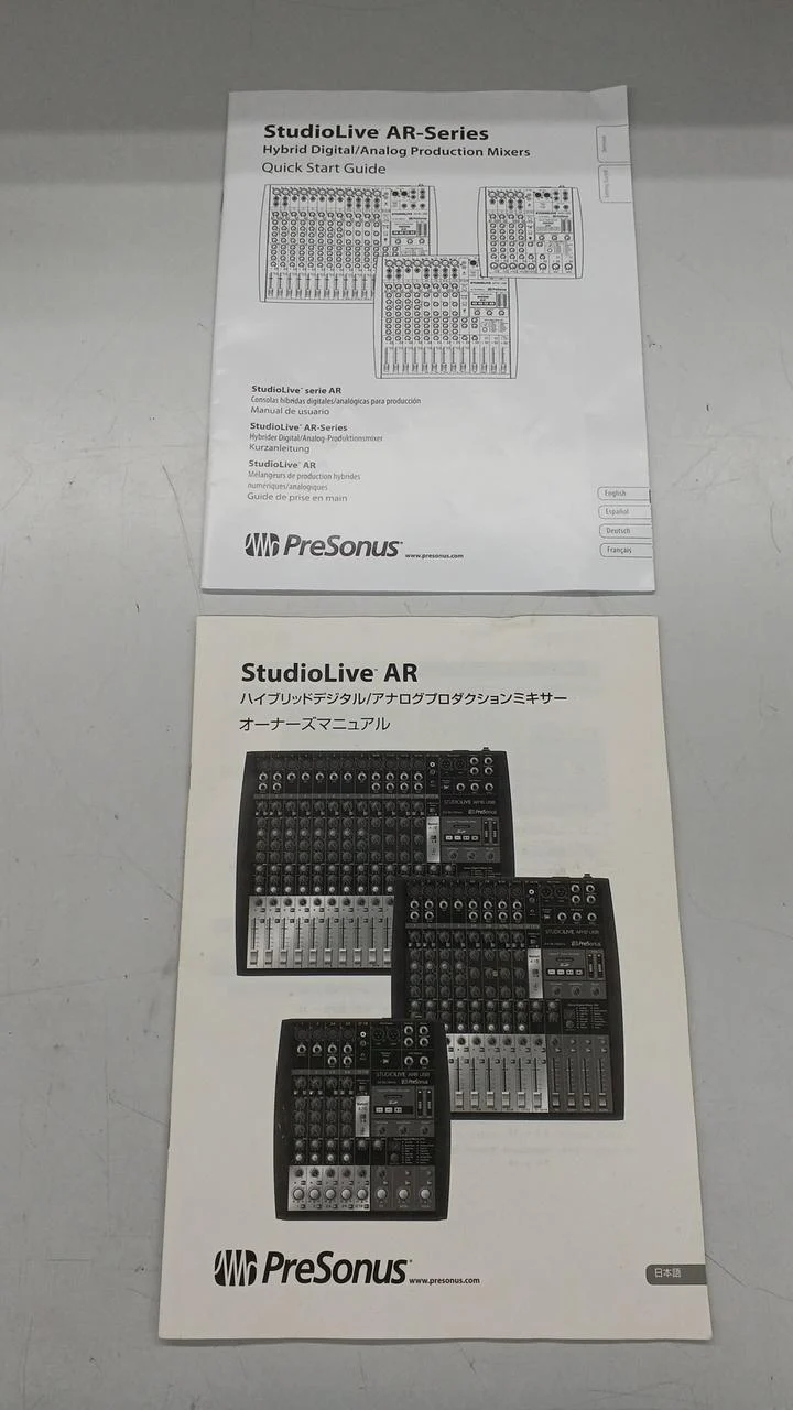 PRESONUS Analogmixer STUDIOLIVE AR12 USB