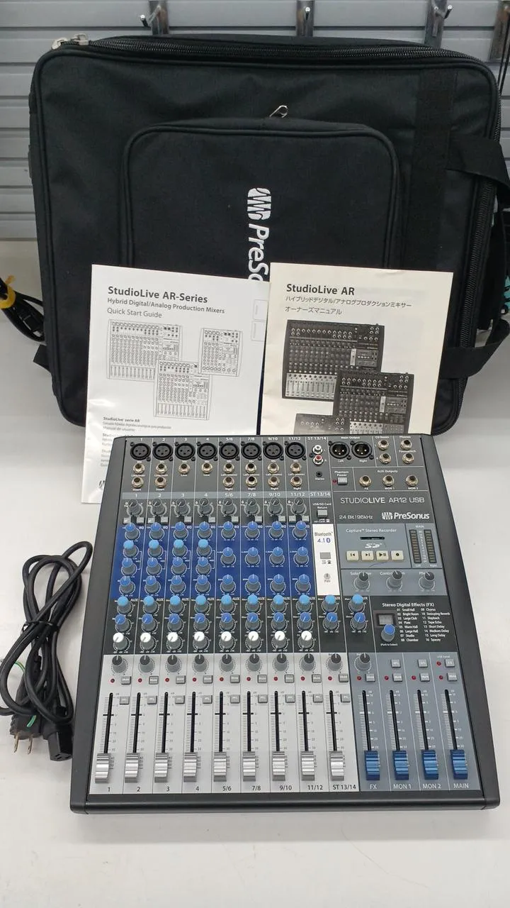 PRESONUS Analogmixer STUDIOLIVE AR12 USB