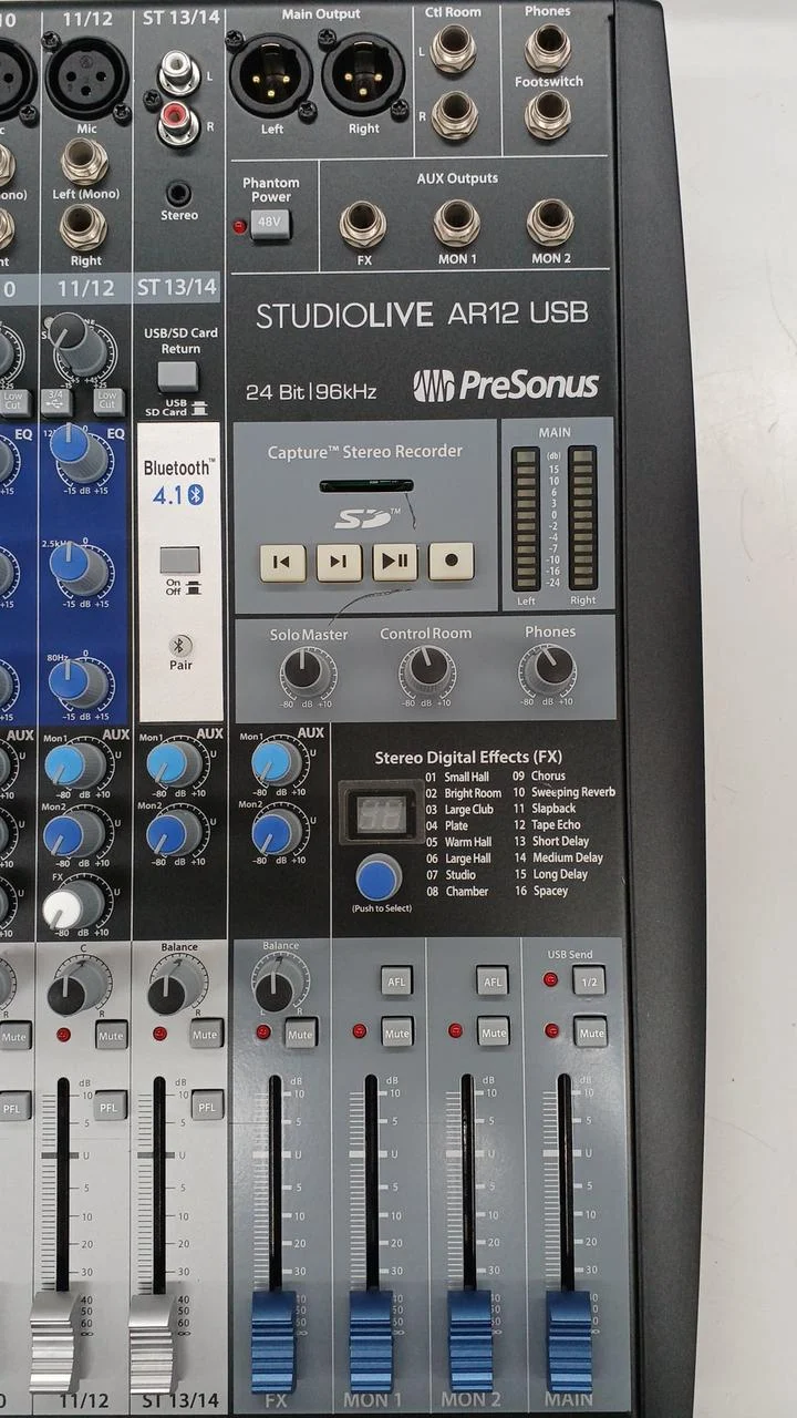 PRESONUS Analogmixer STUDIOLIVE AR12 USB