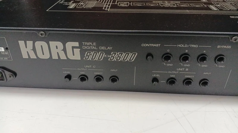 KORG Triple Digital Delay SDD-3300