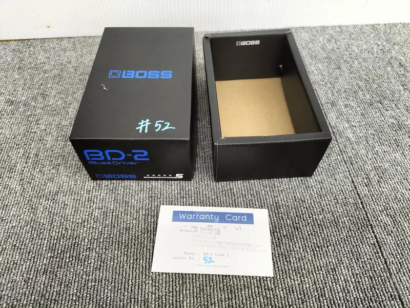 BOSS Effektpedal: BD-2 Typcode 1