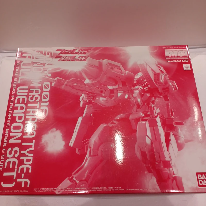 BANDAI Mobile Suit Gundam 00I MG Gundam Astrea TYPE_F (Komplettes Waffenset)