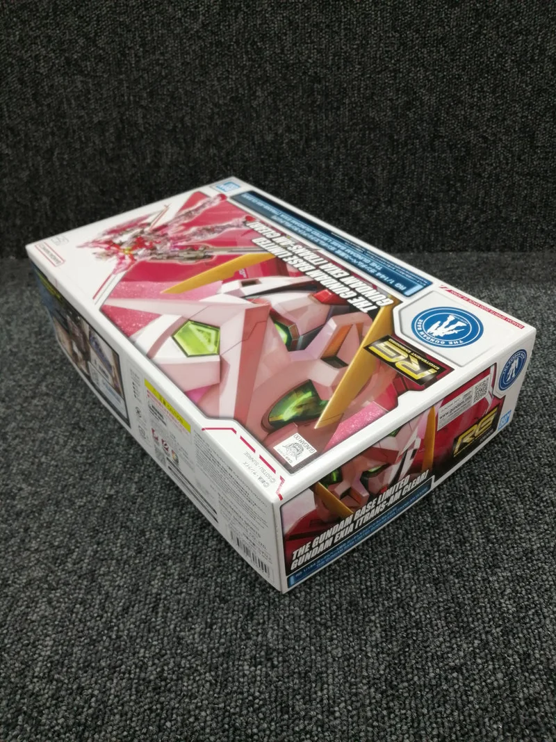 BANDAI Mobile Suit Gundam OO RG Gundam Base Limited Gundam Exia Trans Am Clear