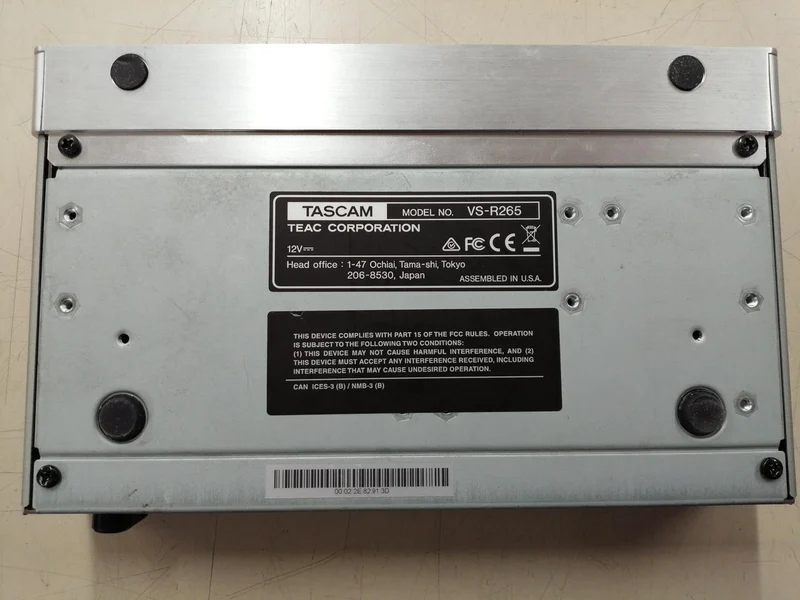 TASCAM-Recorder VS-R265