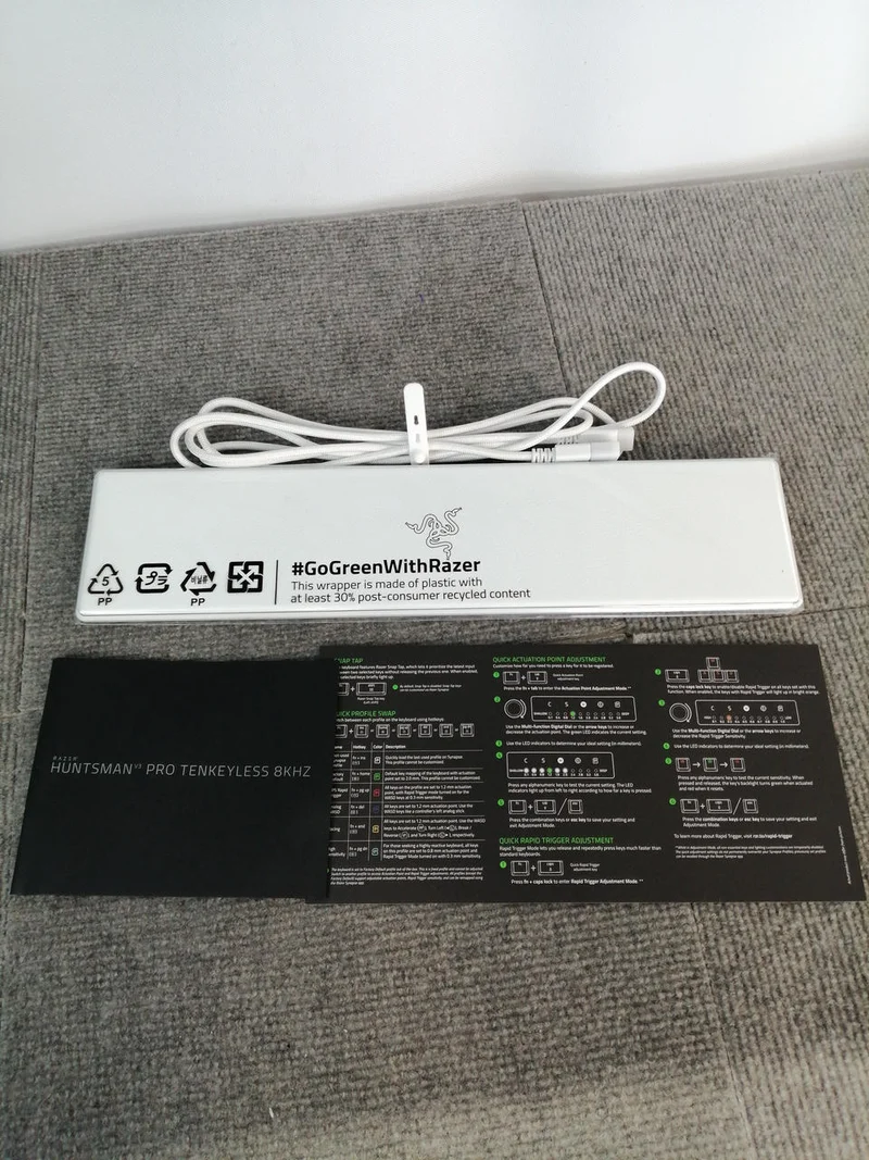 RAZER Gaming-Tastatur HUNTSMAN V3 PRO TENKEYLESS 8KH