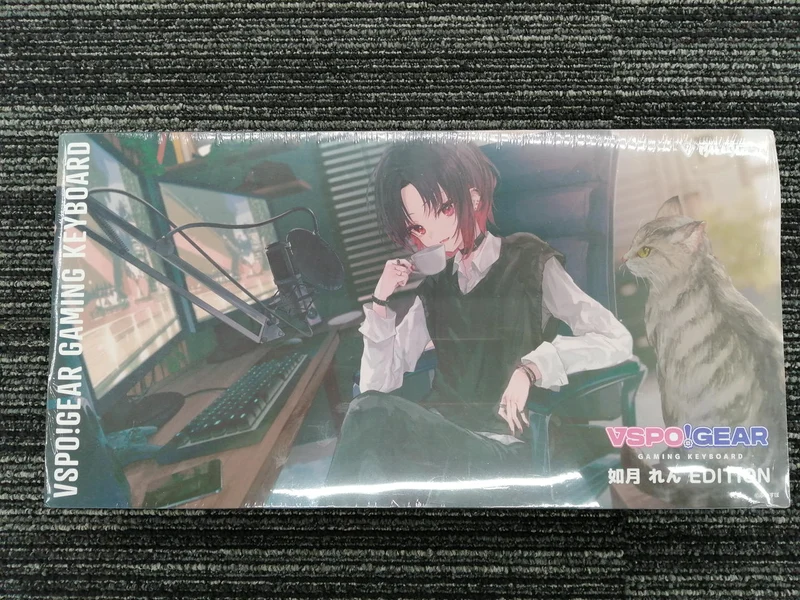 VSPO! GEAR Gaming-Tastatur Ren Kisaragi EDITION GAMING-TASTATUR Ren Kisaragi EDITION
