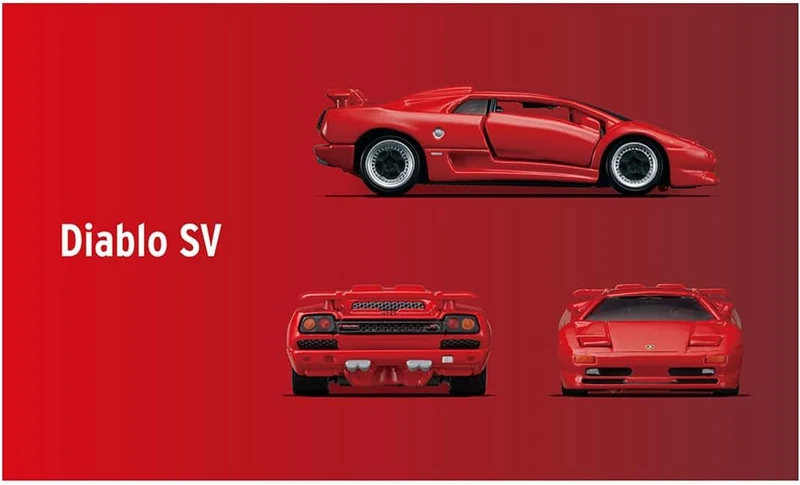 Tomica P Lamborghini 3 MODELLE Kollektion