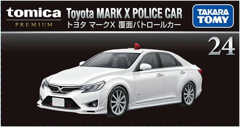 Tomica P 24 Toyota Mark X Zivilfahrzeug