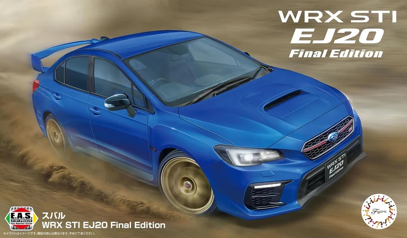 Fujimi ID-189 1/24 Zoll Up Series Nr. 189 Subaru WRX STI EJ20 Final Edition