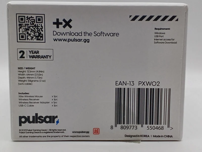 PULSAR Gaming-Maus PXW02