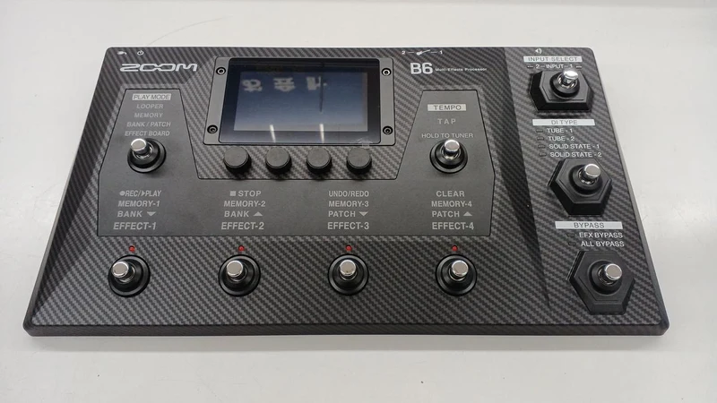 ZOOM Multi-Effektpedal B6