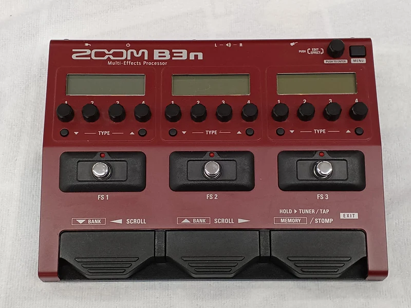 ZOOM Multi-Effektpedal B3N