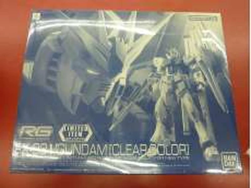 BANDAI Event Limited Kit RG RX-93 ν Gundam (Transparente Farbe)