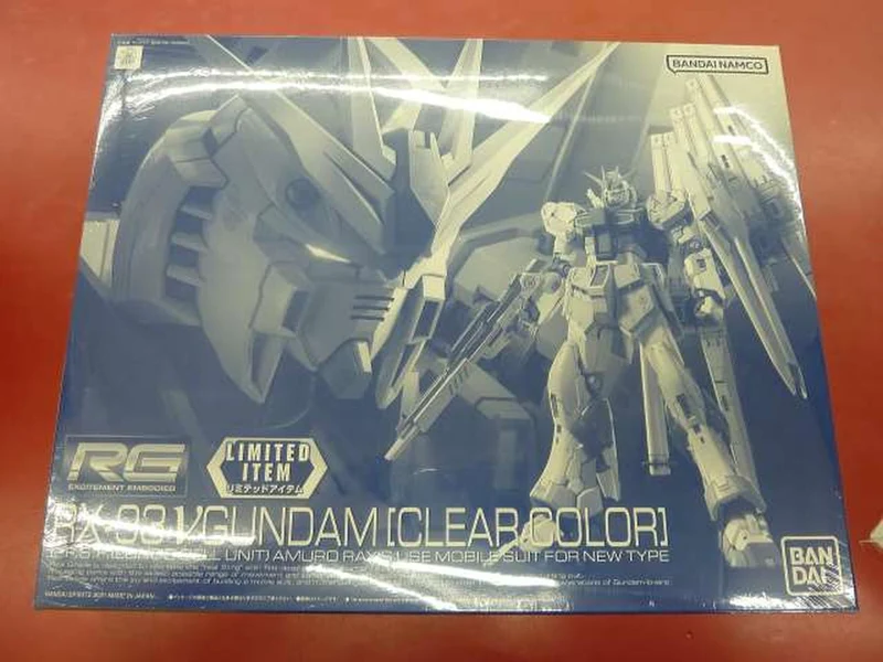 BANDAI Event Limited Kit RG RX-93 ν Gundam (Transparente Farbe)