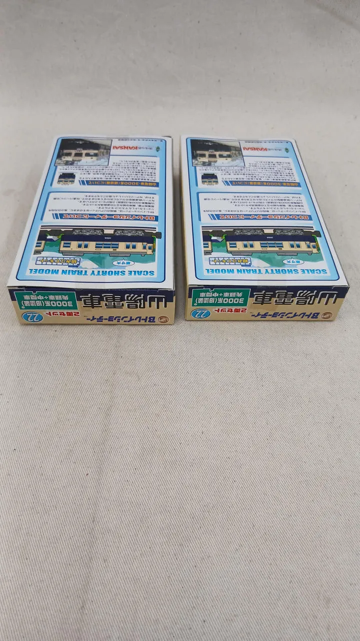 BANDAI Sanyo Railway 3000 Serie (Alte Lackierung) 8-teiliger Zug B Shorty