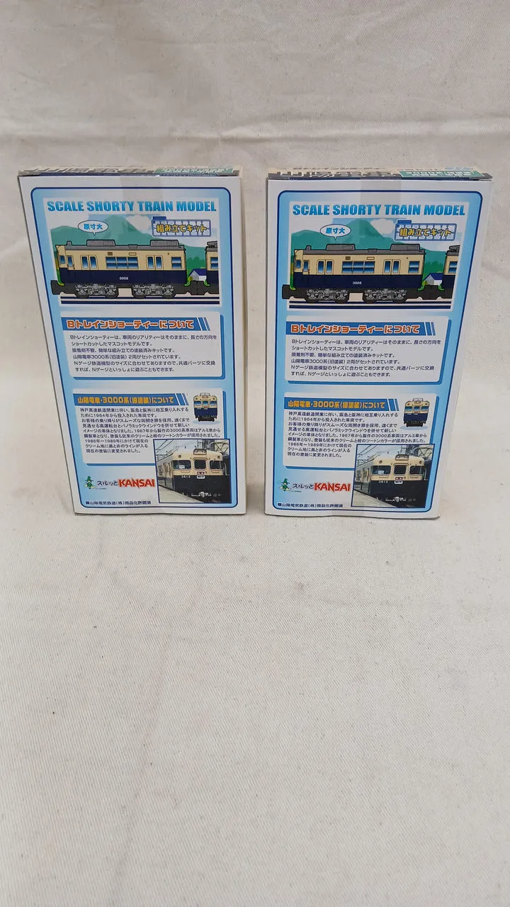 BANDAI Sanyo Railway 3000 Serie (Alte Lackierung) 8-teiliger Zug B Shorty