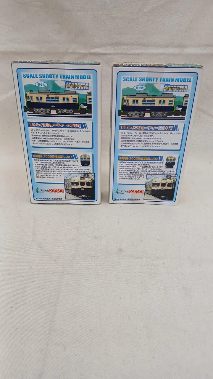 BANDAI Sanyo Railway 3000 Serie (Alte Lackierung) 8-teiliger Zug B Shorty