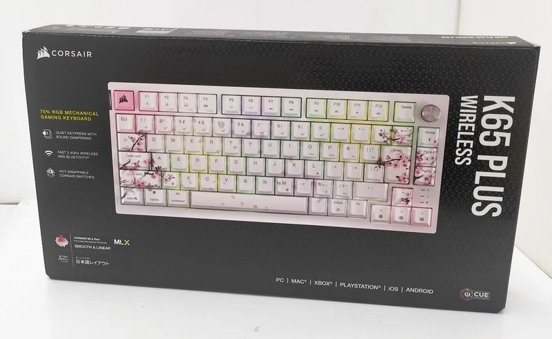 CORSAIR Kabellose Tastatur K65 PLUS (RGP0156)