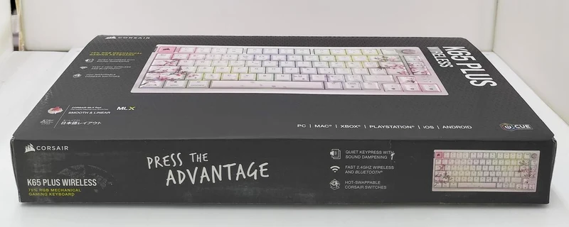 CORSAIR Kabellose Tastatur K65 PLUS (RGP0156)