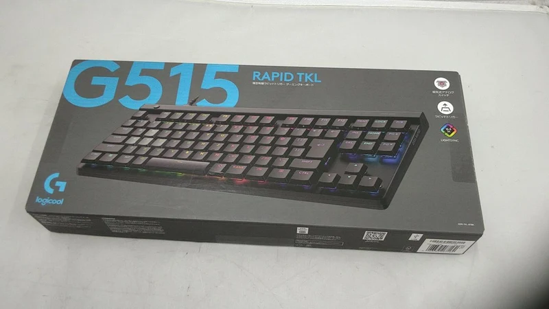LOGICOOL Gaming-Tastatur G515-TKL-RTBK